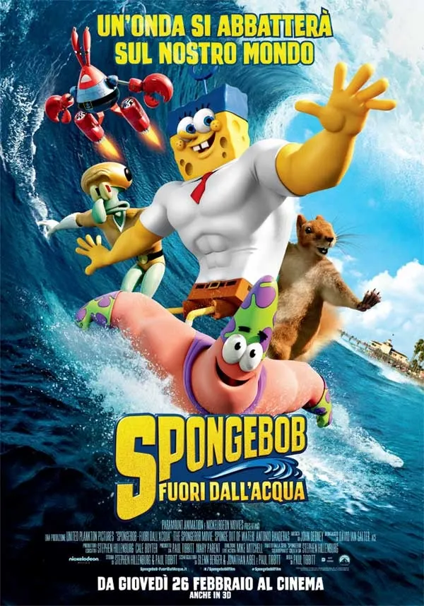SPONGEBOB - Fuori dall'acqua - 3D
