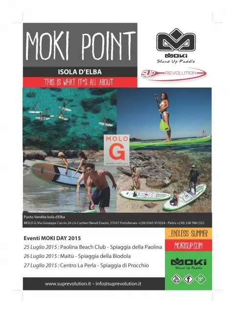Moki Day - giornate dimostrative sull'utilizzo della tavola Sup