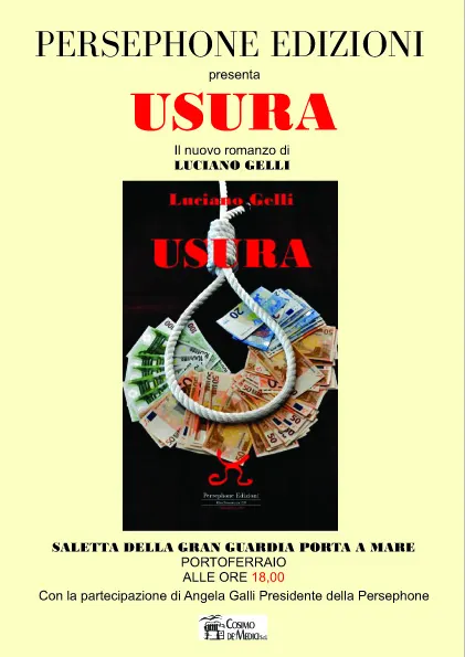Presentazione libro USURA di Luciano Gelli