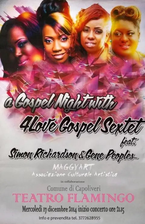  A Gospel Night with 4Love Gospel Sextet