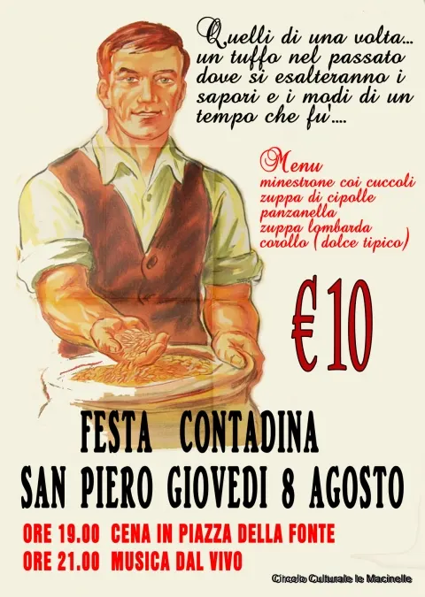 Festa contadina a San Piero