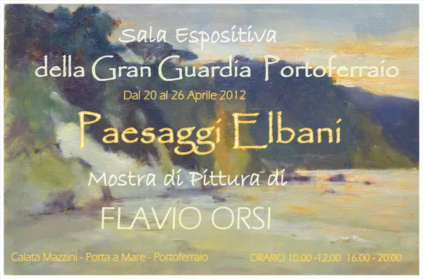 Esposizione di pittura di Flavio Orsi