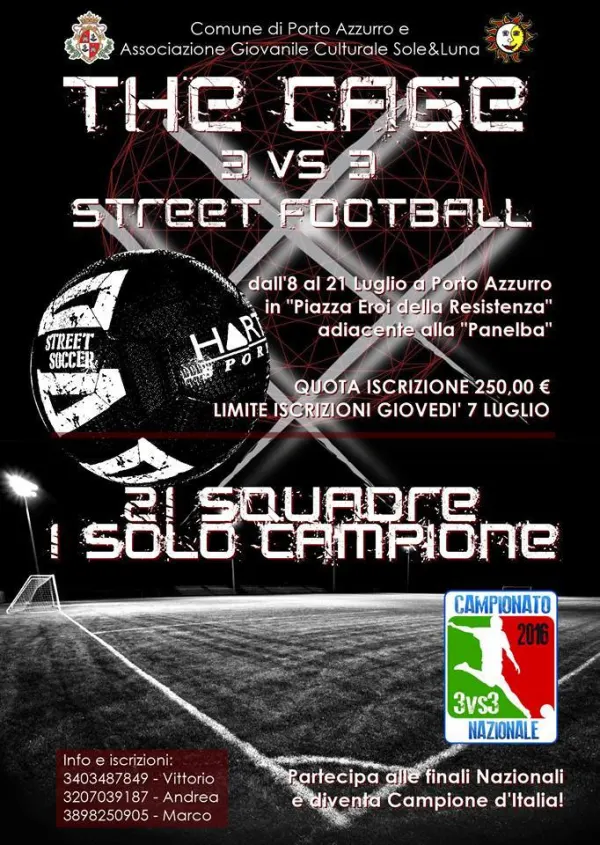 The Cage - 3 vs 3 Street Football