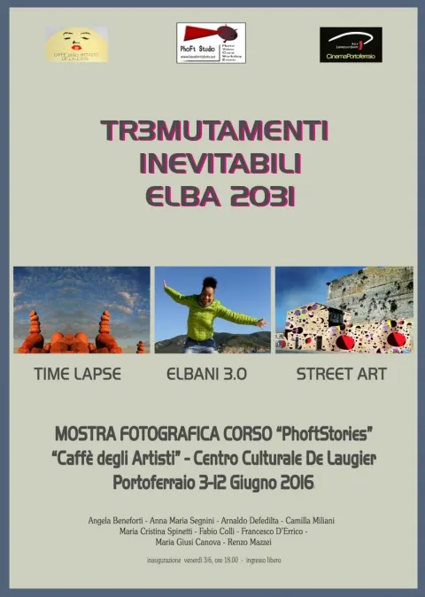 TR3MUTAMENTI INEVITABILI - ELBA 2031 - Mostra fotografica 