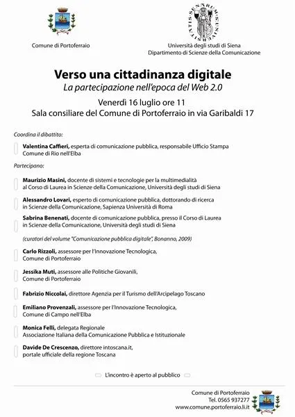 Verso una cittadinanza digitale