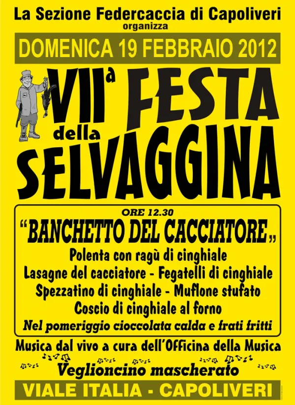 VII Festa della selvaggina