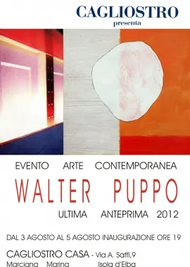Walter Puppo - Mostra di arte contemporanea