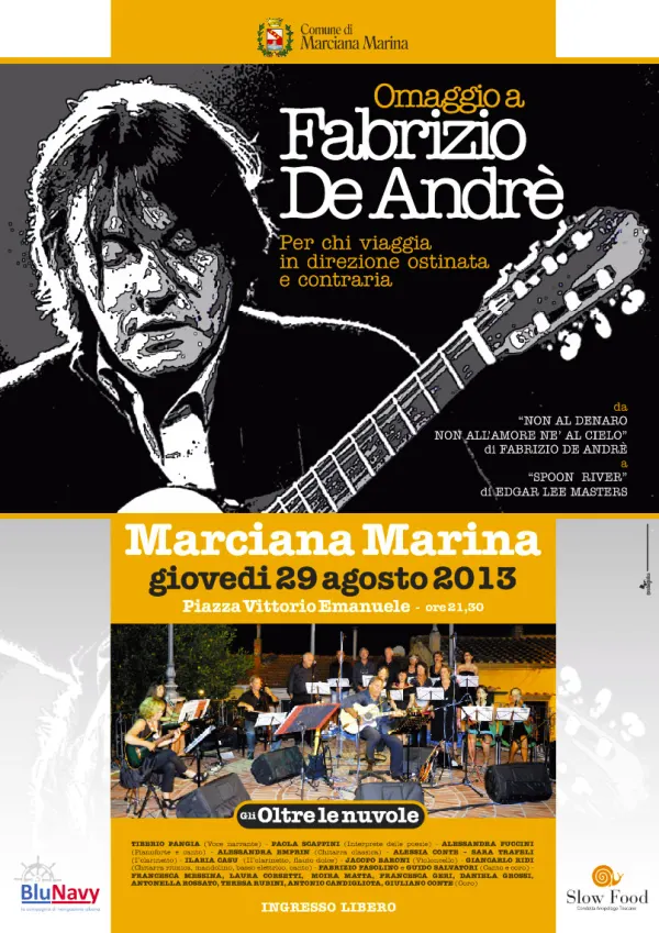 Omaggio a Fabrizio De Andrè