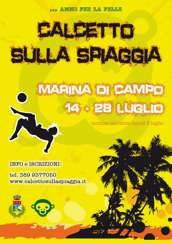 Torneo di Calcetto sulla Spiaggia a Marina di Campo