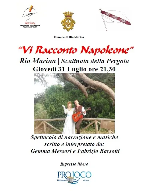 "Vi racconto Napoleone", spettacolo con narrazione e musiche