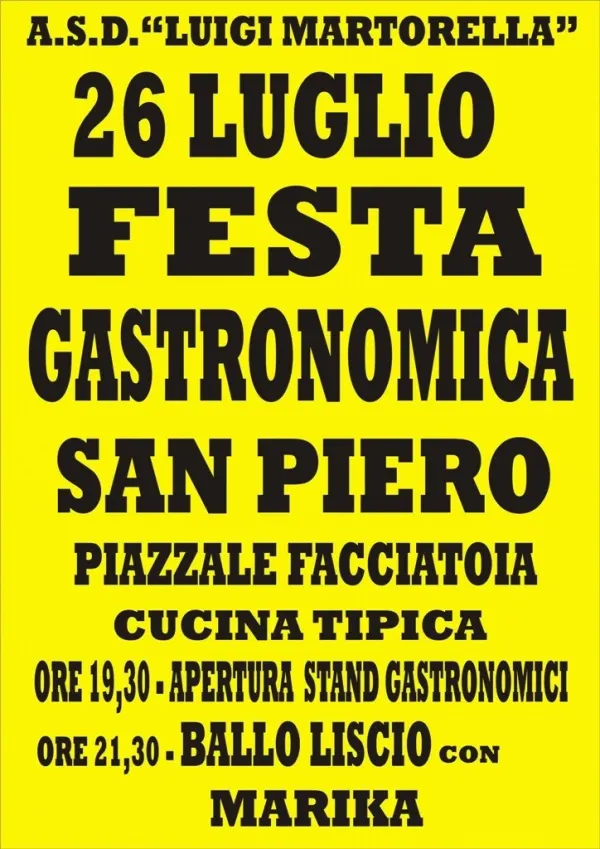 Festa gastronomica