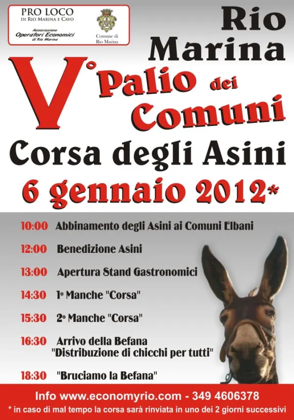 Quinto Palio dei Comuni - Corsa degli Asini