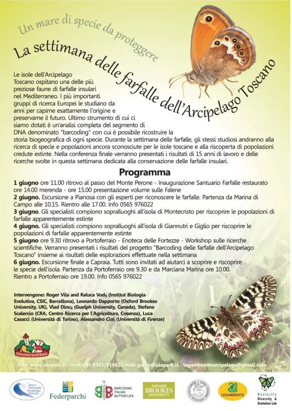 Festa delle Farfalle- La settimana delle Farfalle