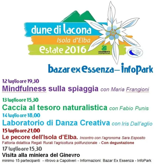 Iniziative alle Dune di Lacona