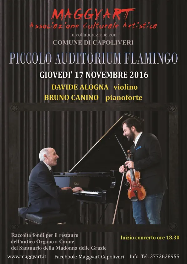 Davide Alogna Violino – Bruno Canino Pianoforte