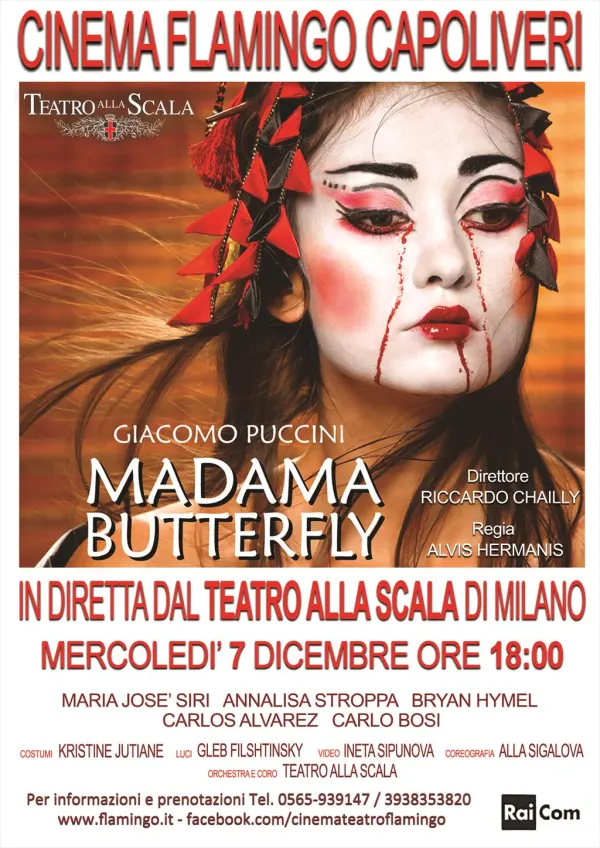 MADAMA BUTTERFLY in diretta dal Teatro alla Scala di Milano