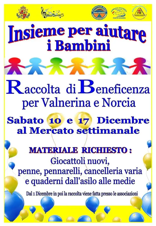 Insieme per aiutare i bambini