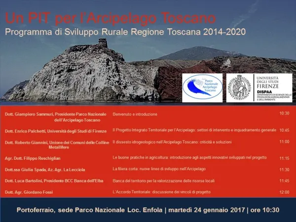 Un Piano Integrato Territoriale per l’Arcipelago