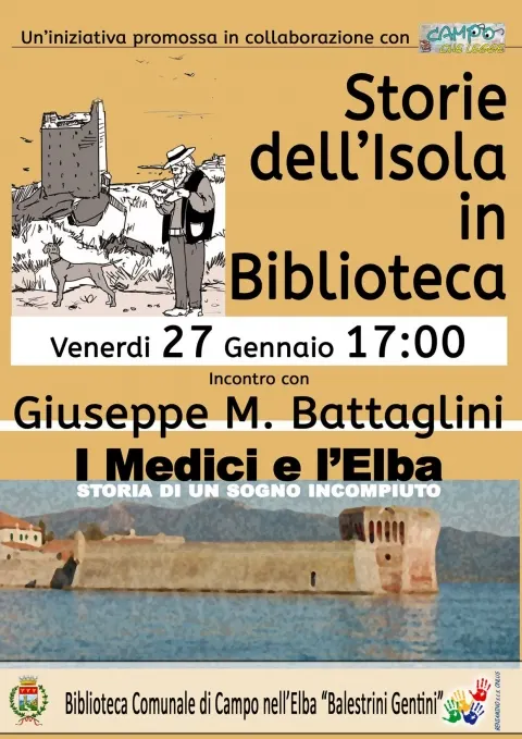Storie dell'Isola d'Elba in Biblioteca: I Medici e l'Elba
