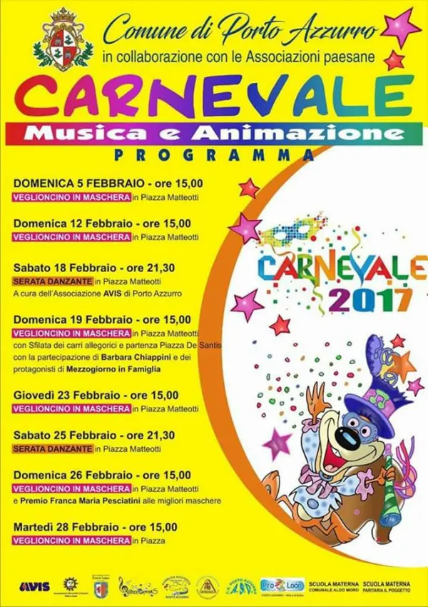 Carnevale a Porto Azzurro