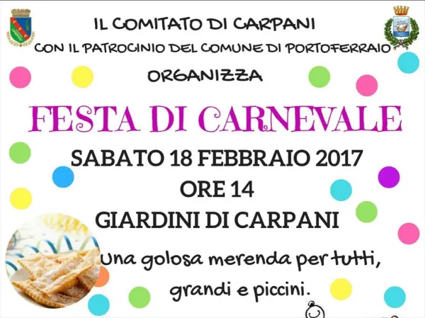 Festa di Carnevale Giardini di Carpani