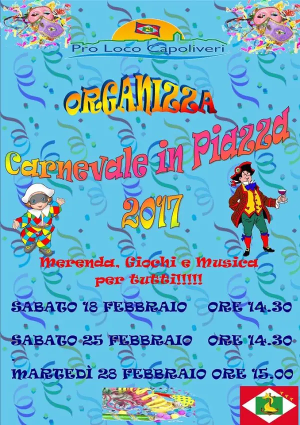 Carnevale in piazza a Capoliveri