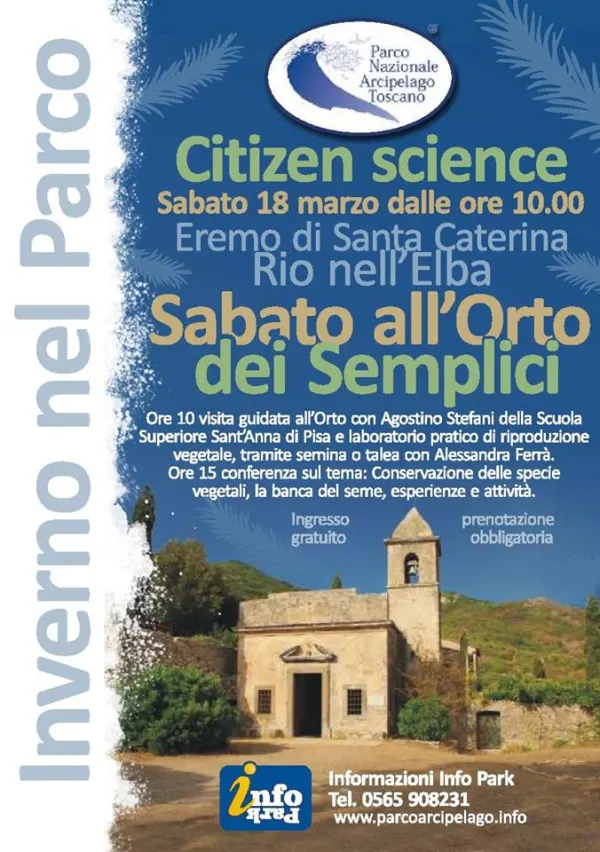 Citizen science | Escursione all'Orto dei Semplici e laboratorio esperienziale