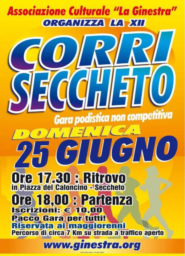 XII edizione Corri Seccheto