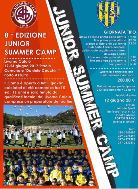 L'OTTAVA EDIZIONE DELLO "JUNIOR SUMMER CAMP"