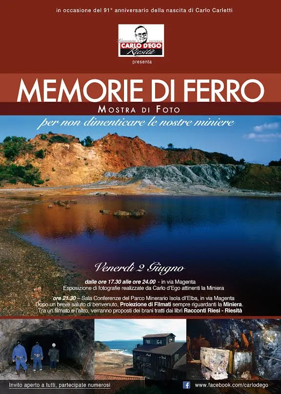 MEMORIE DI FERRO - PER NON DIMENTICARE LE NOSTRE MINIERE
