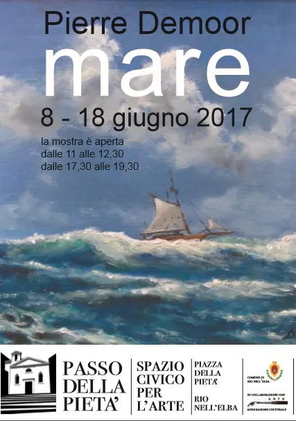 "Mare"- Mostra d'arte di Pierre Demoor