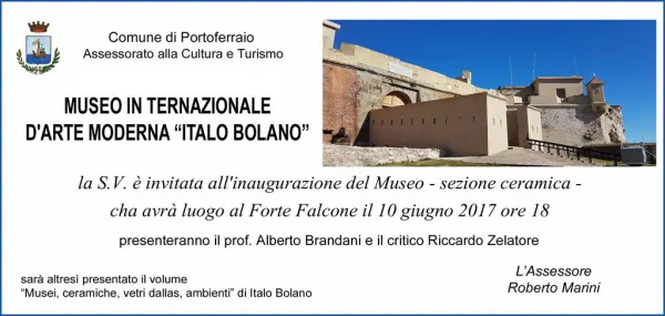 Inaugurazione nuovo Museo di Arte moderna Italo Bolano al Falcone