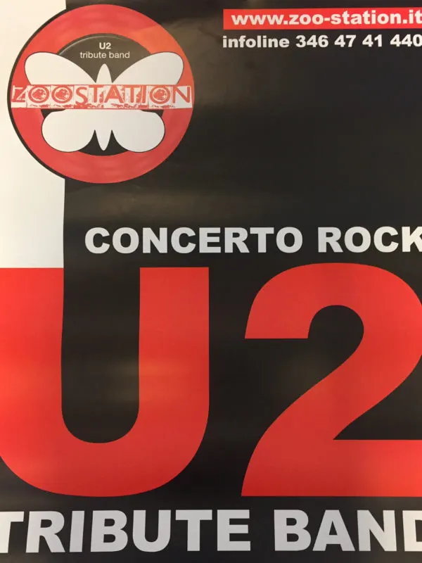 Zoo Station - Concerto rock U2 tribute band