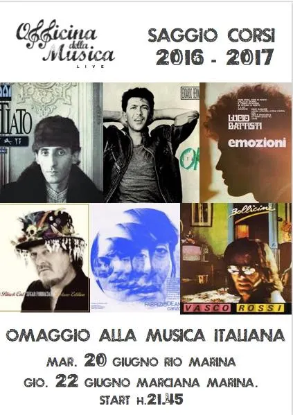 Saggio Corsi - Omaggio alla musica italiana