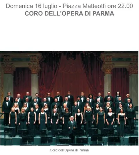 Coro dell'Opera di Parma al Magnetic Festival 