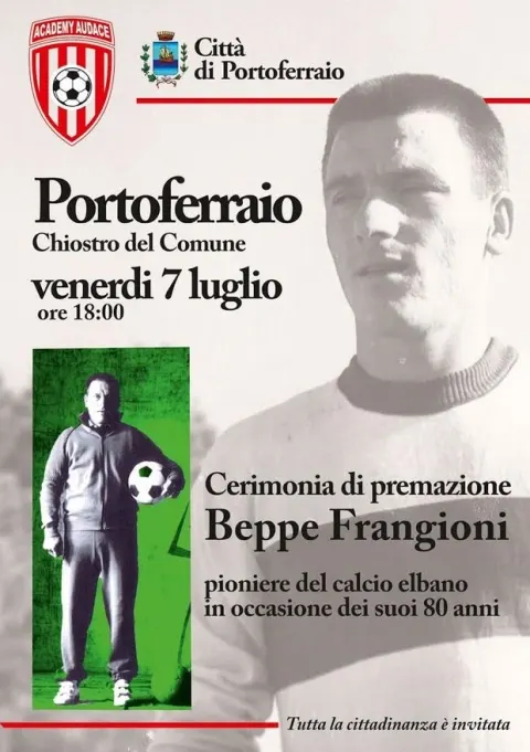 Cerimonia di Premiazione Beppe Frangioni