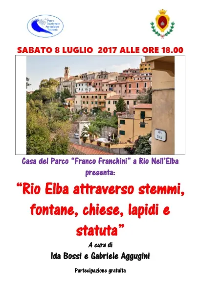 Conferenza - Rio Elba attraverso stemmi, fontane, chiese, lapidi e statuta