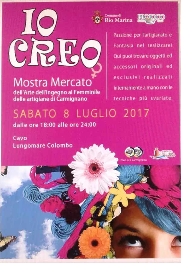 Io Creo-Mostra mercato artigianale al femminile