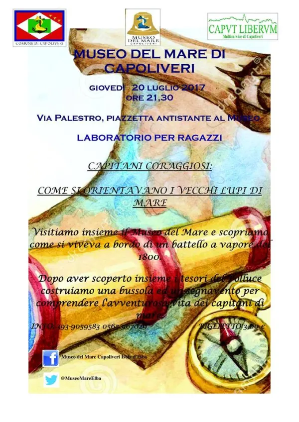 Eventi e visite guidate interattive al Museo del Mare di Capoliveri