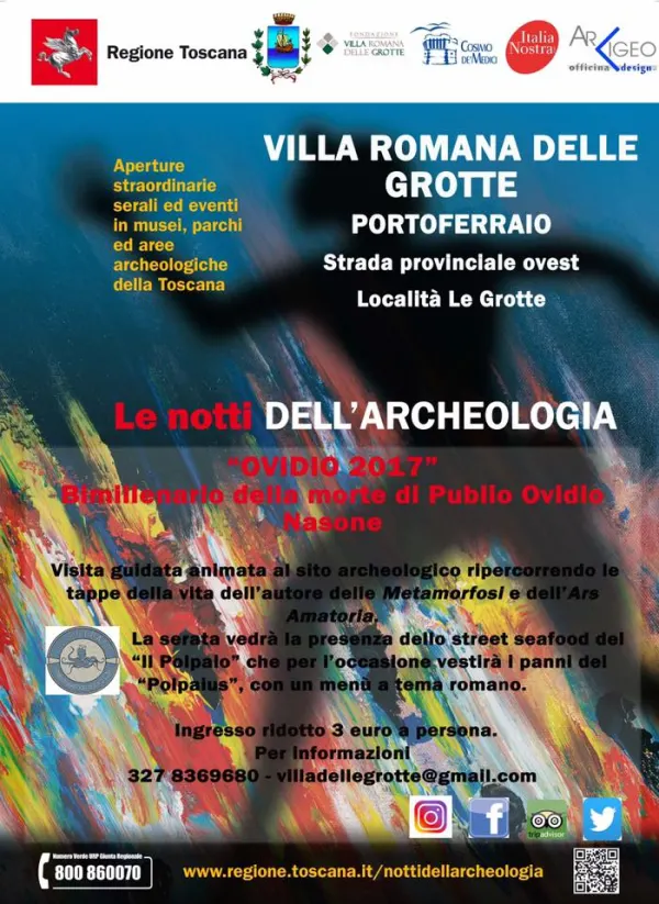 Le notti dell'archeologia - Ovidio 2017
