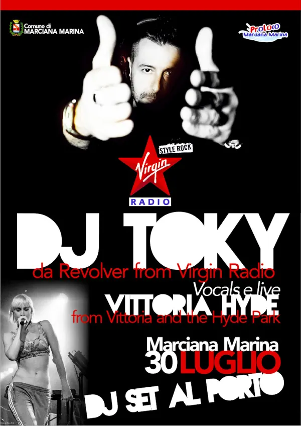 Dj set con dj Toky e Vittoria Haid - Revolver from Virgin Radio