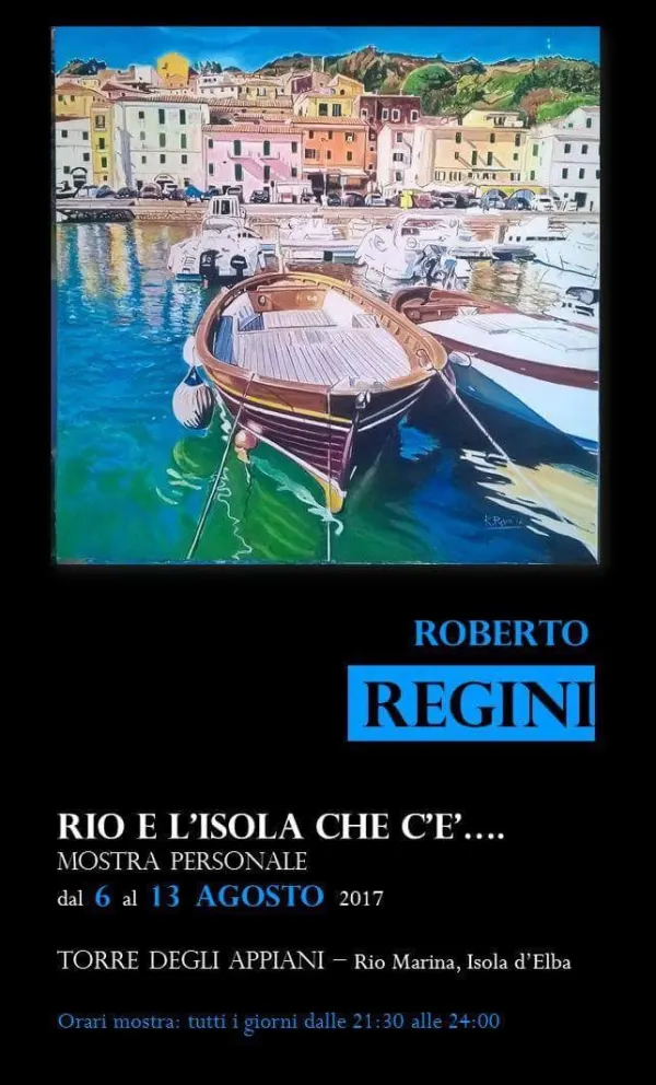 Rio e l'Isola che c'è- Mostra personale di Roberto Regini