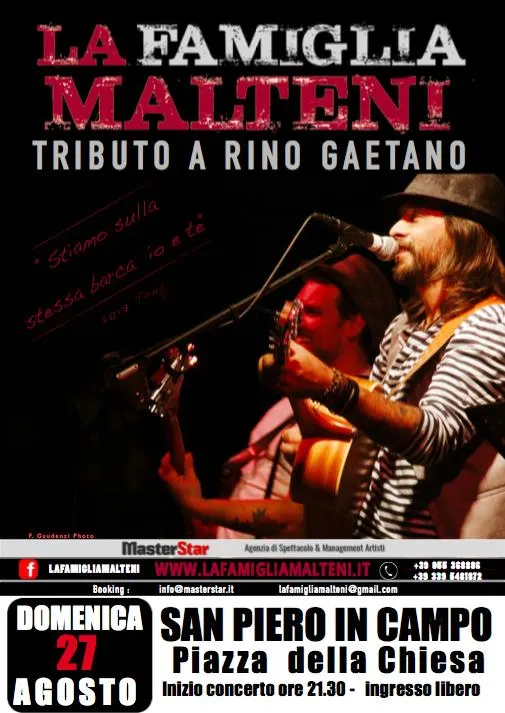 Tributo a Rino Gaetano della Famiglia Malteni