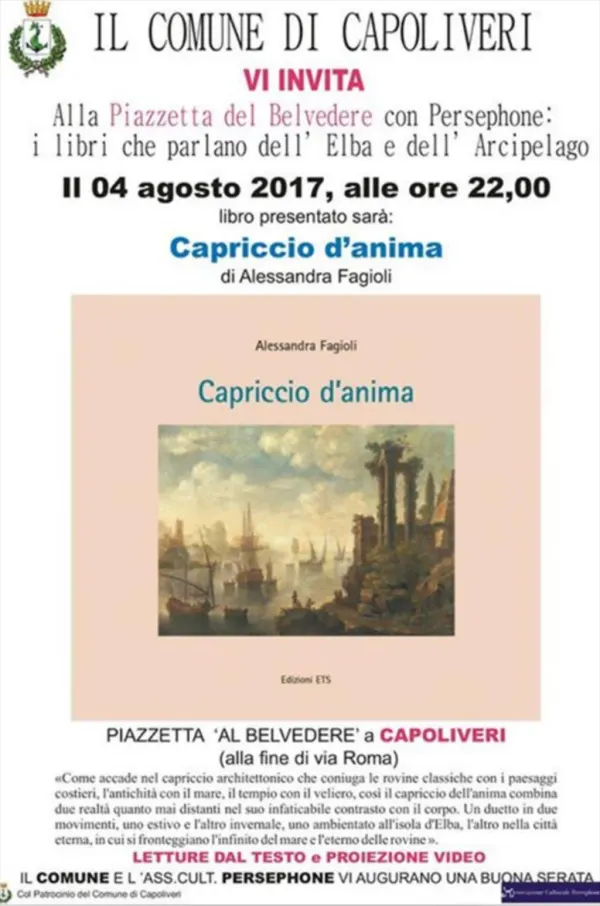 Presentazione libro "Capriccio d'anima" - Alessandra Fagioli