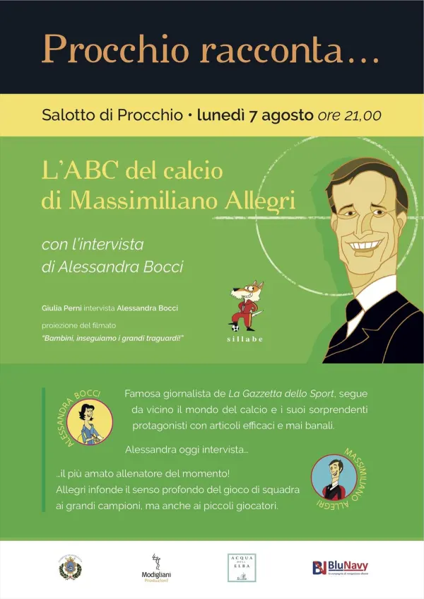 Presentazione libro "L'ABC del calcio di Massimiliano Allegri"