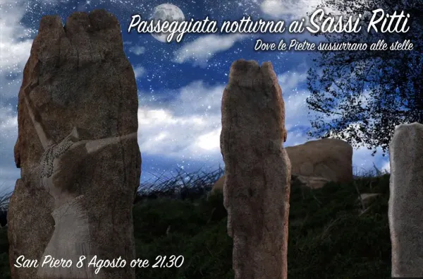 Passeggiata notturna ai Sassi Ritti