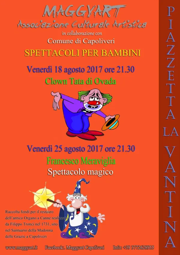 Spettacolo per Bambini – Clown Tata di Ovada