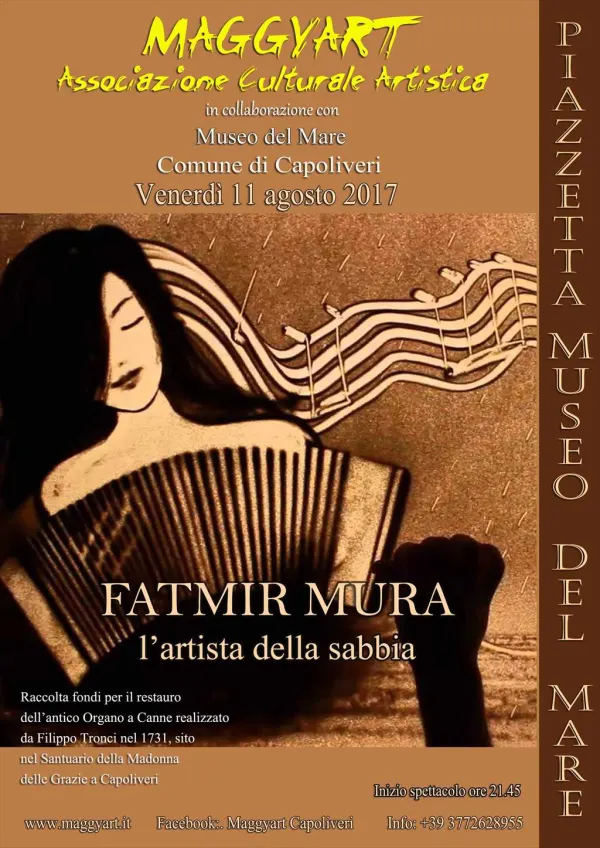 FATMIR MURA, L’ARTISTA DELLA SABBIA
