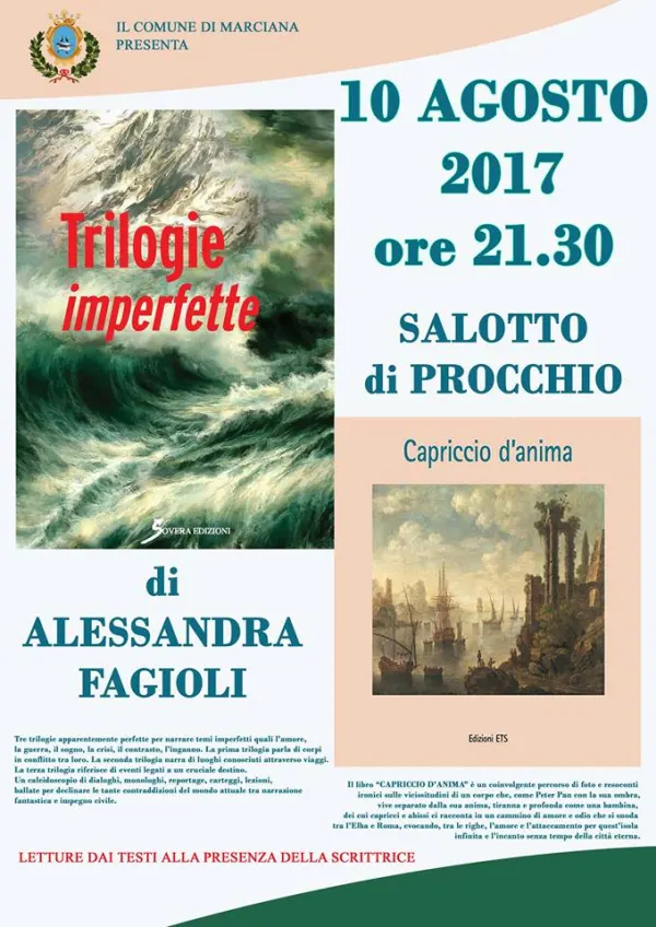 Alessandra Fagioli al Salotto di Procchio