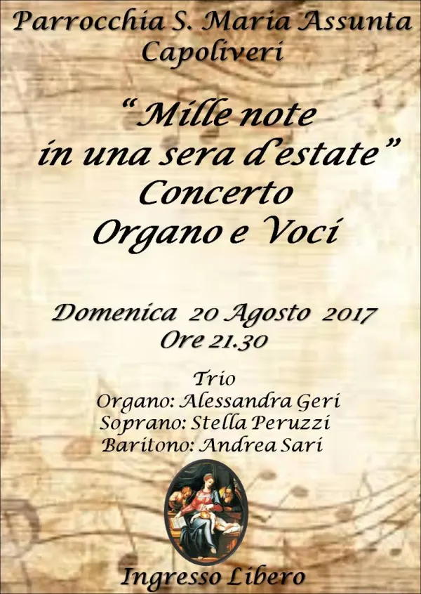 Mille note in una sera d'estate